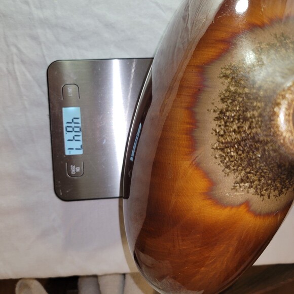 Vintage Brown Ceramic Vase 1960s - Picture 8 of 8